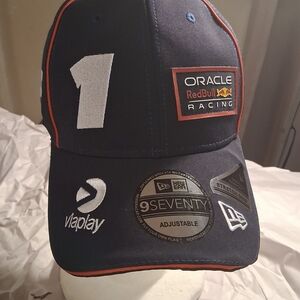 New Era Red Bull 2025 Max Verstappen Racing Cap Dark Blue Adult Adjustable